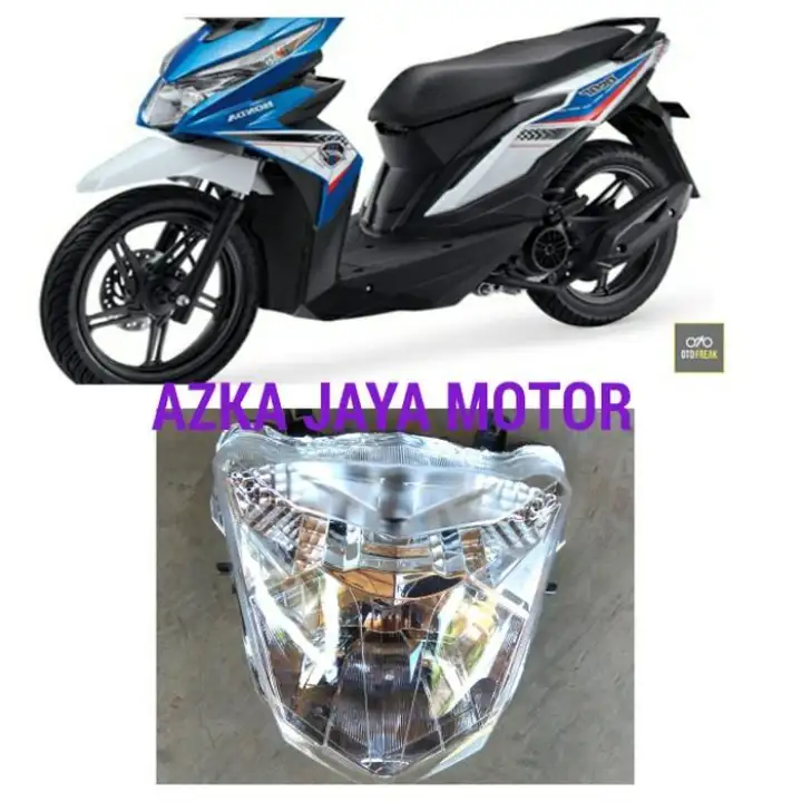 Reflector Lampu Depan Honda Beat Fi Tahun 2016 Akhir Dan 2017 2018 2019 Lazada Indonesia