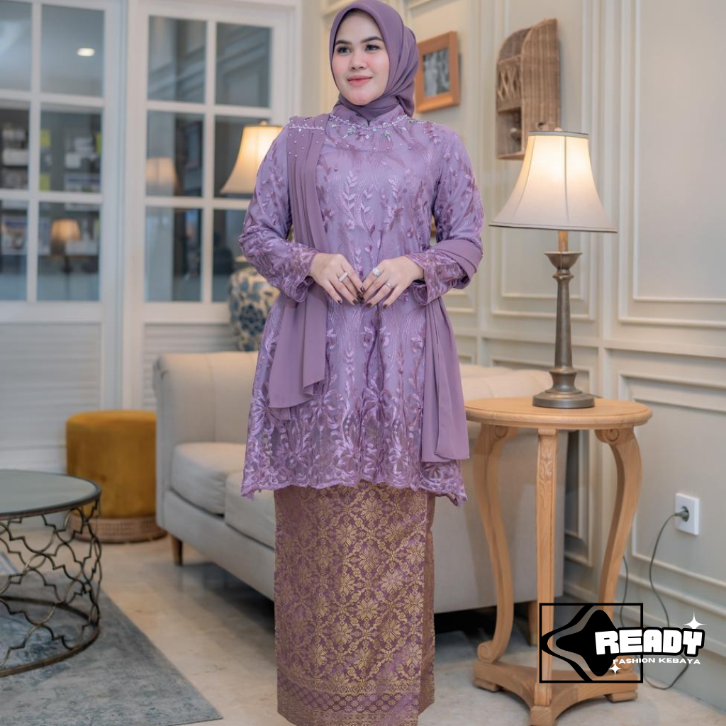 Kebaya Selendang Dea Gratsis Hijab - Kebaya Pesta - Kebaya Modren ...