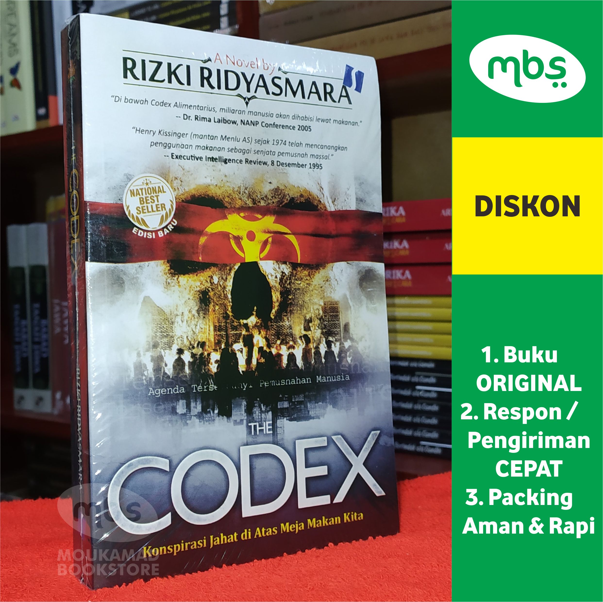 Buku The Codex Konspirasi Jahat Di Atas Meja Makan Kita Rizki Ridyasmara Lazada Indonesia