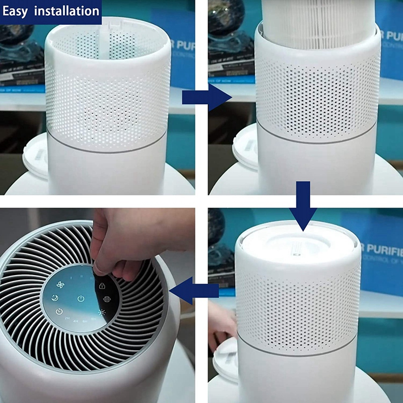 Core 300 Air Filters True HEPA Filter Replacement for LEVOIT Core 300 Air Purifiers Core 300-RF 1 Pack