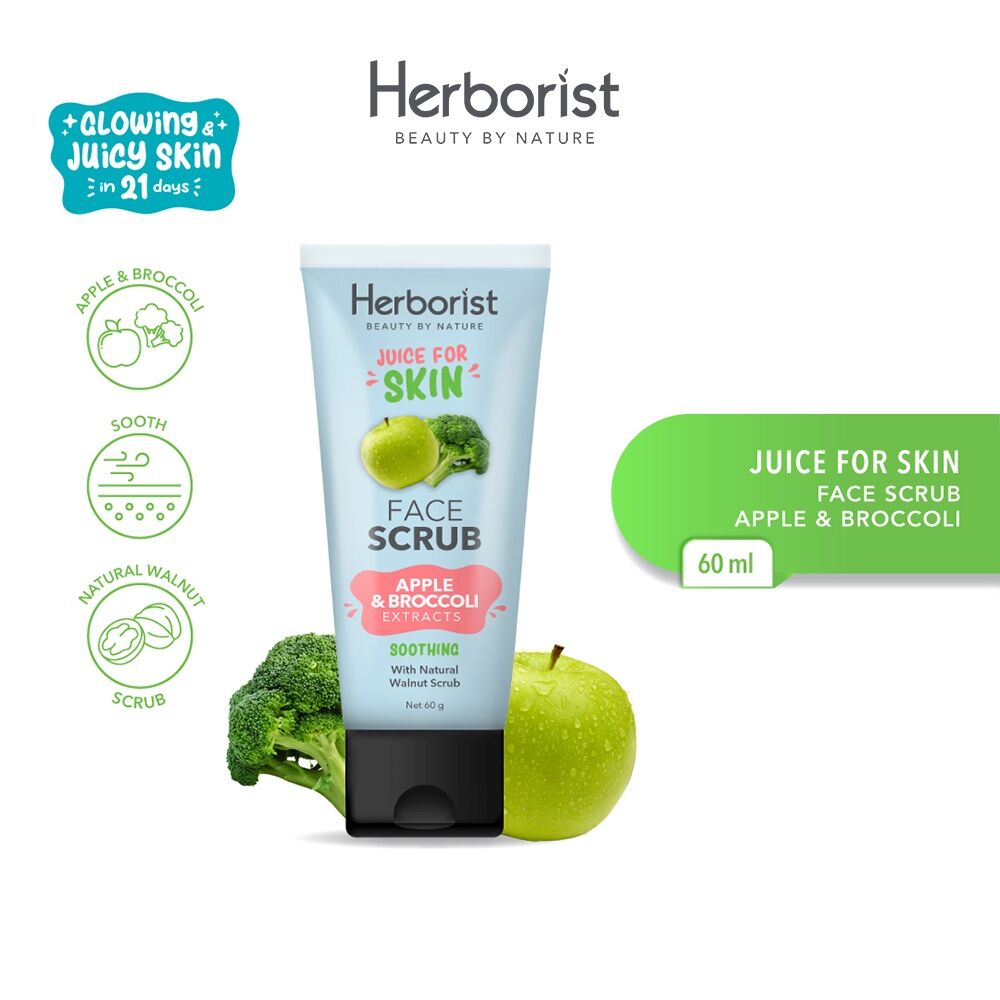 Herborist Juice For Skin Face Scrub BPOM 60gr Lazada Indonesia