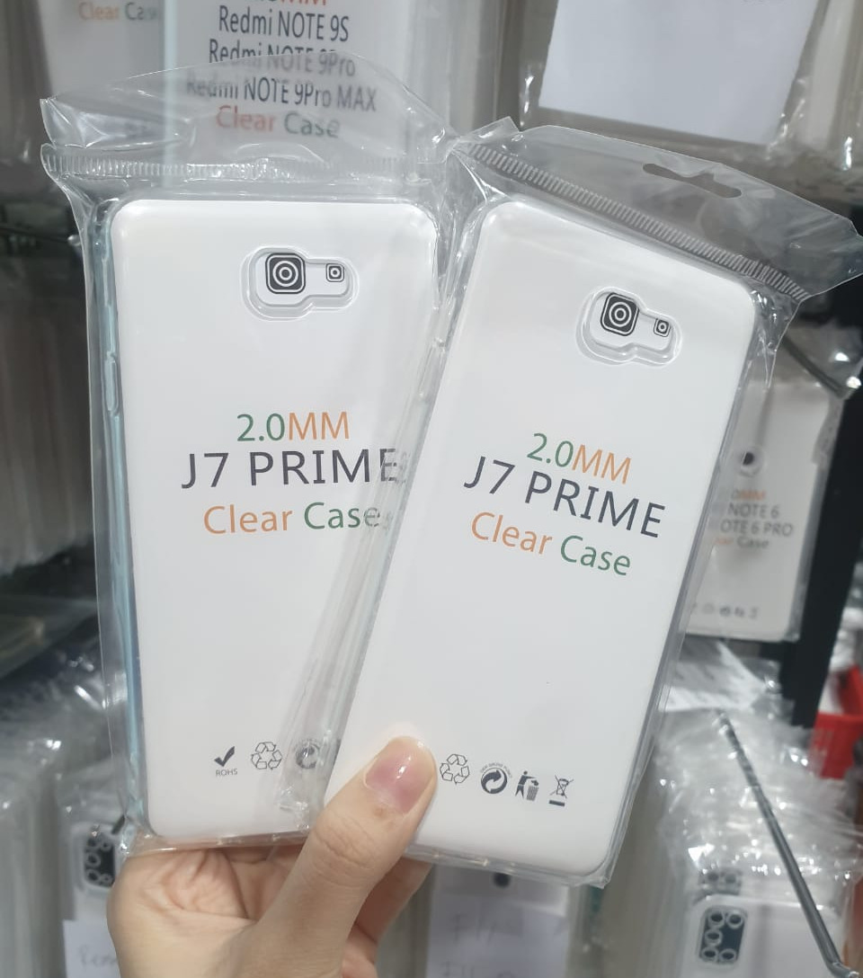 Jelly Case TPU SAMSUNG J7 PRIME Jelly Case HD Silikon Case Bening