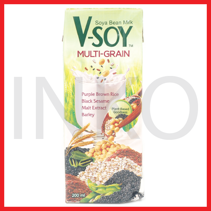 VSOY MULTI GRAIN SOYMILK UHT 200ML Lazada Indonesia