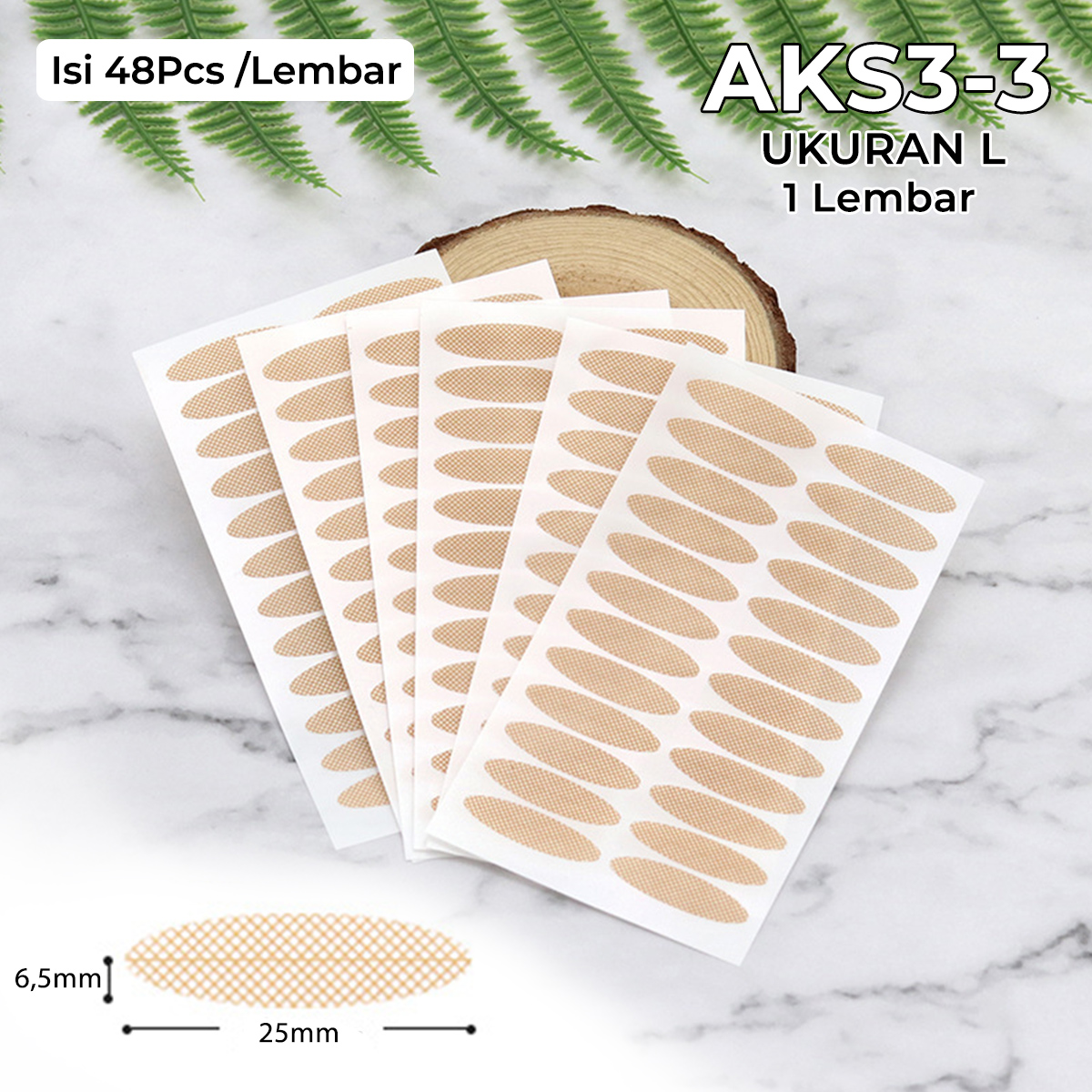 Skot Mata Jaring Transparan Scott Eyelid Lipatan Kelopak Mata Selotip