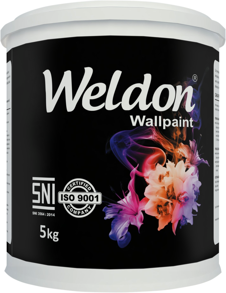 Cat Tembok Rumah Weldon 1 Kg Warna Lengkap Ember Kecil Lazada Indonesia