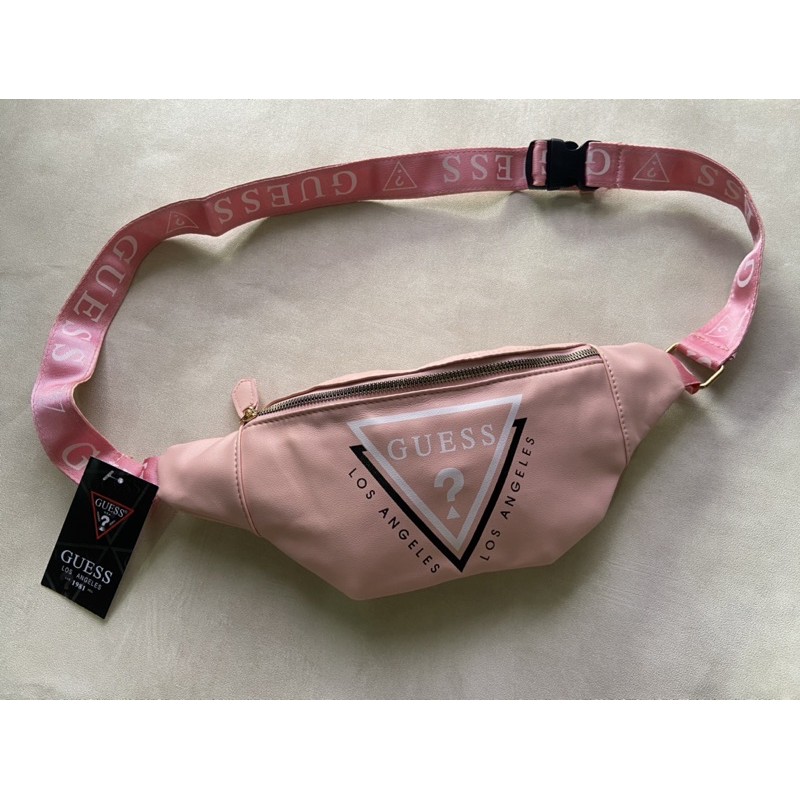 guess los angeles waist bag