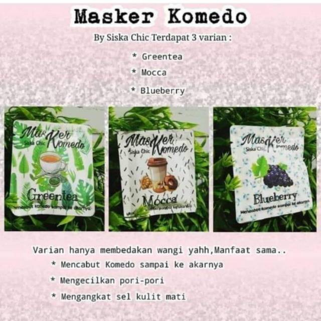 Paketan Masker Komedo By Siska Chic 10 Pcs Lazada Indonesia