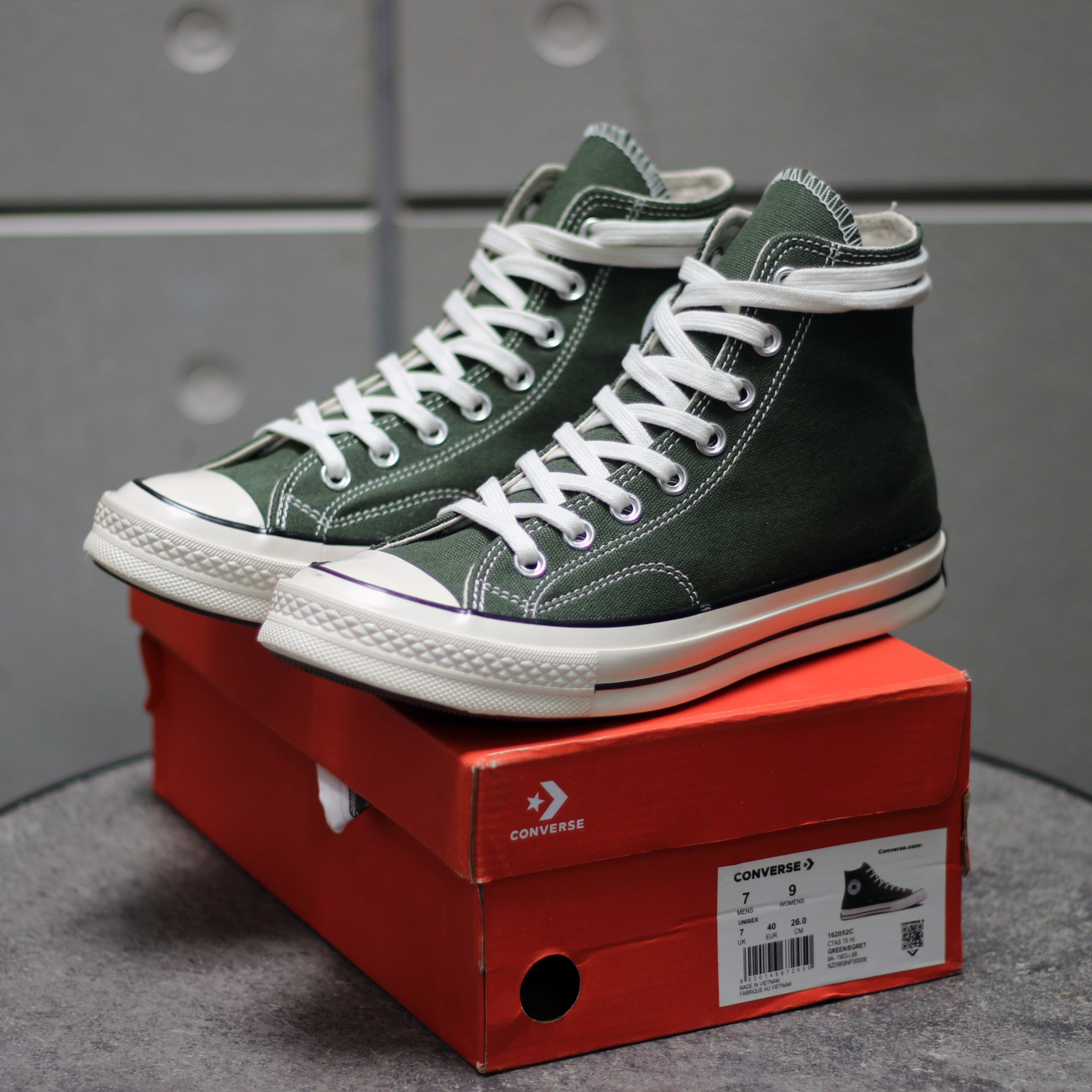 Converse 70s hot sale green herbal