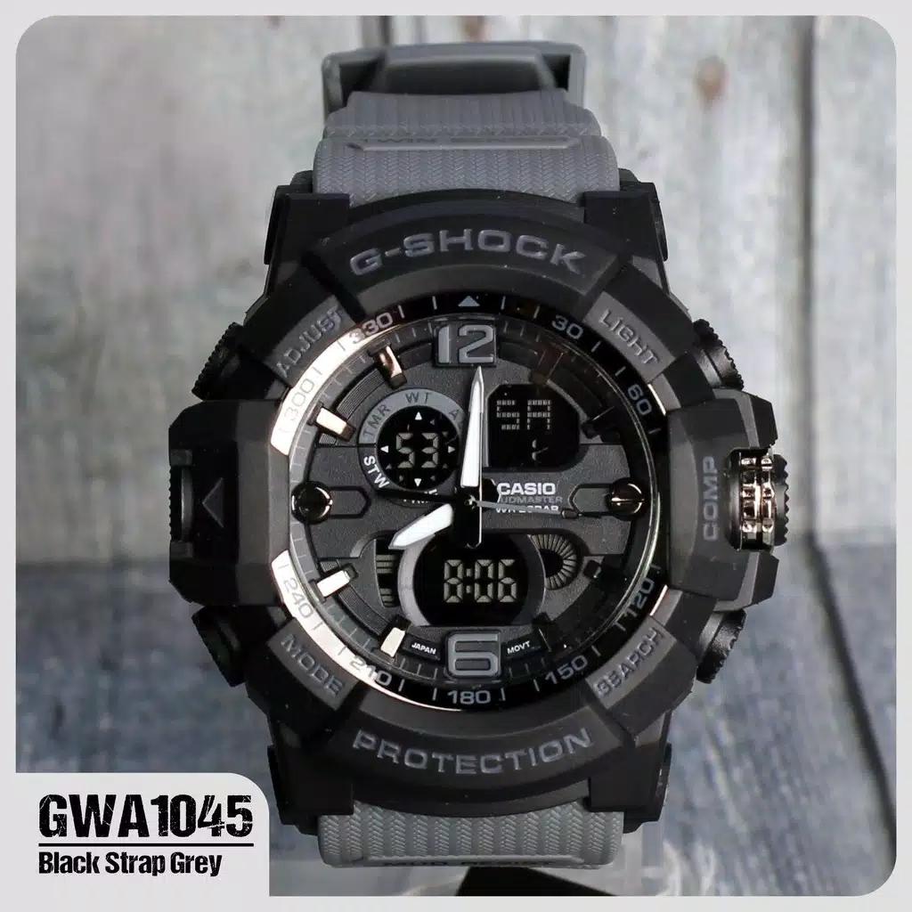 Jam tangan sport pria CASIO G SHOCK_GS 408779/NEW dualtime limited edision