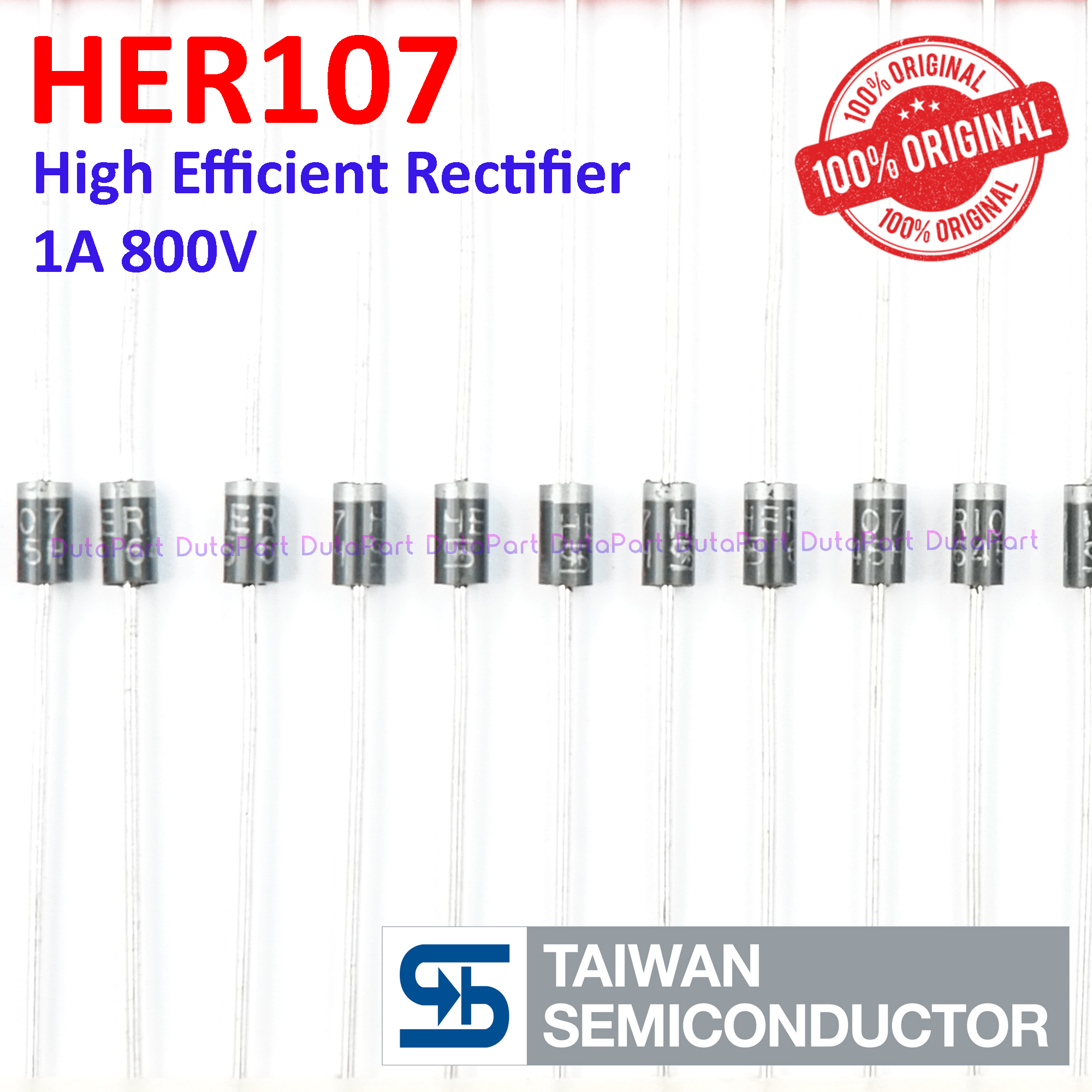 Buy Wholesale China Her108 High Efficiency Rectifier Diode 1a/1000v