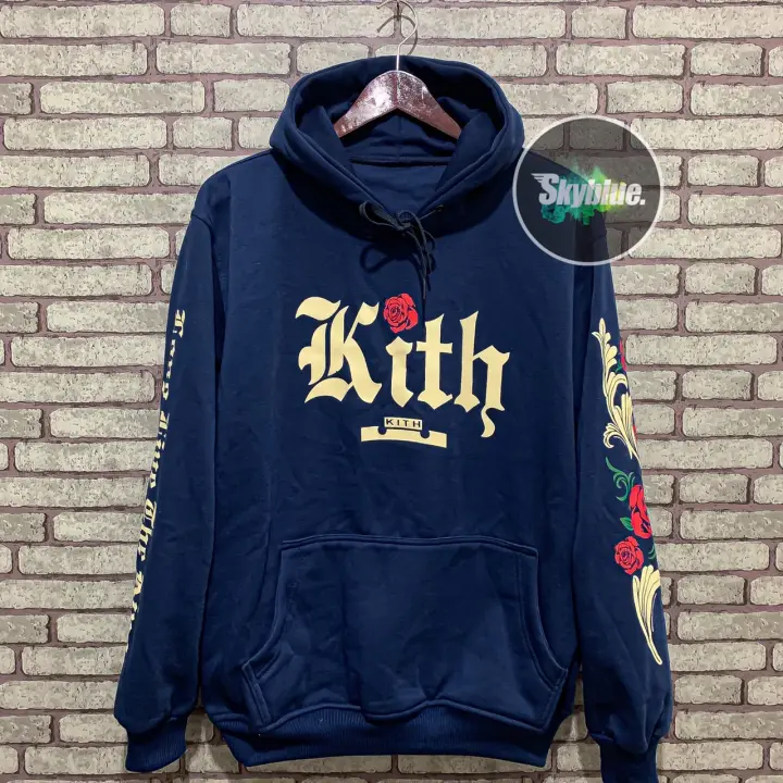 kith rose hoodie