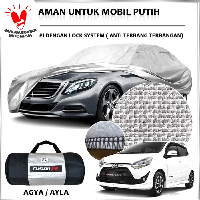 Bisa Cod Cover Agya Ayla Mantel Mobil Agya Ayla Sesuai Ukuran Mobil Anti Air Aksesoris Selimut Mobil Agya Ayla Car Body Cover Agya Ayla Bahan Premium Awet Penutup Body Mobil Agya Ayla