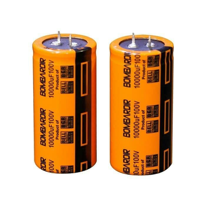 Elco Capacitor Elko Original Bell Bombardir Orange 10000uf 100v Set Lazada Indonesia