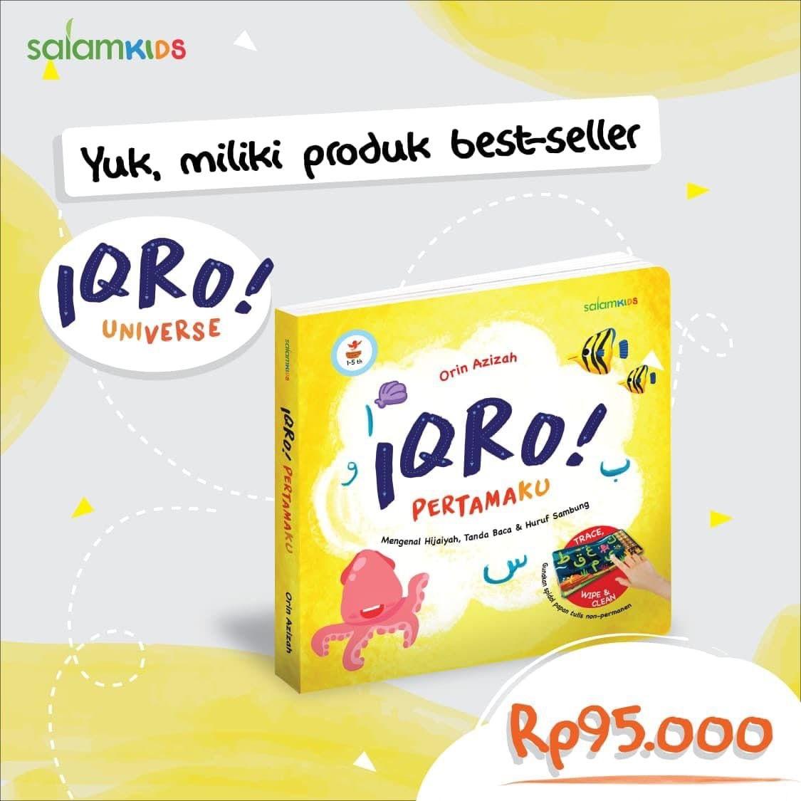 BUKU IQRO! PERTAMAKU (BOARDBOOK) - Anak mulai Usia 1+ Books | Lazada ...