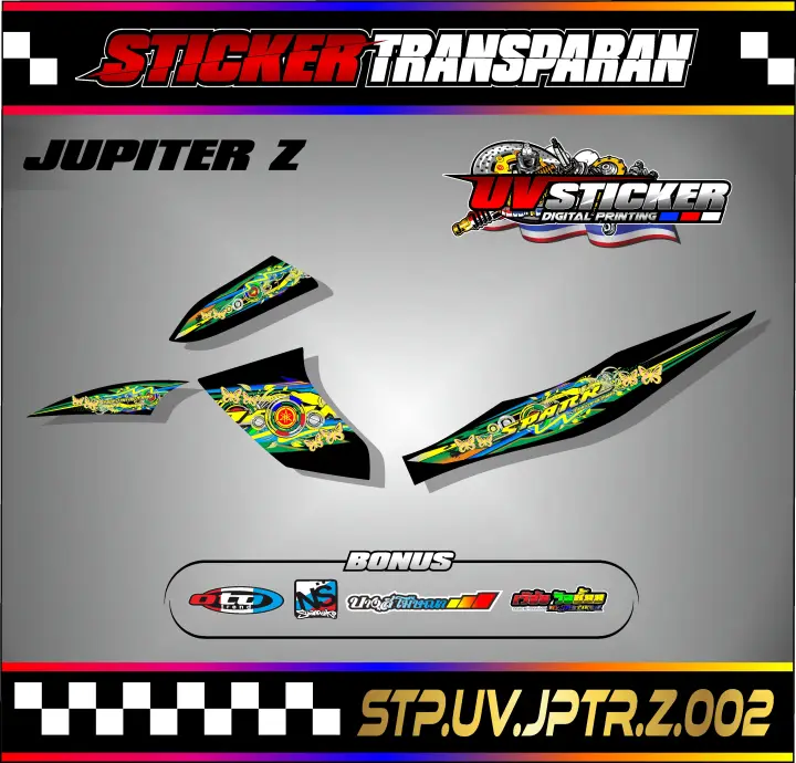 Striping Variasi Transparan Thailook Jupiter Z 002 Lazada Indonesia