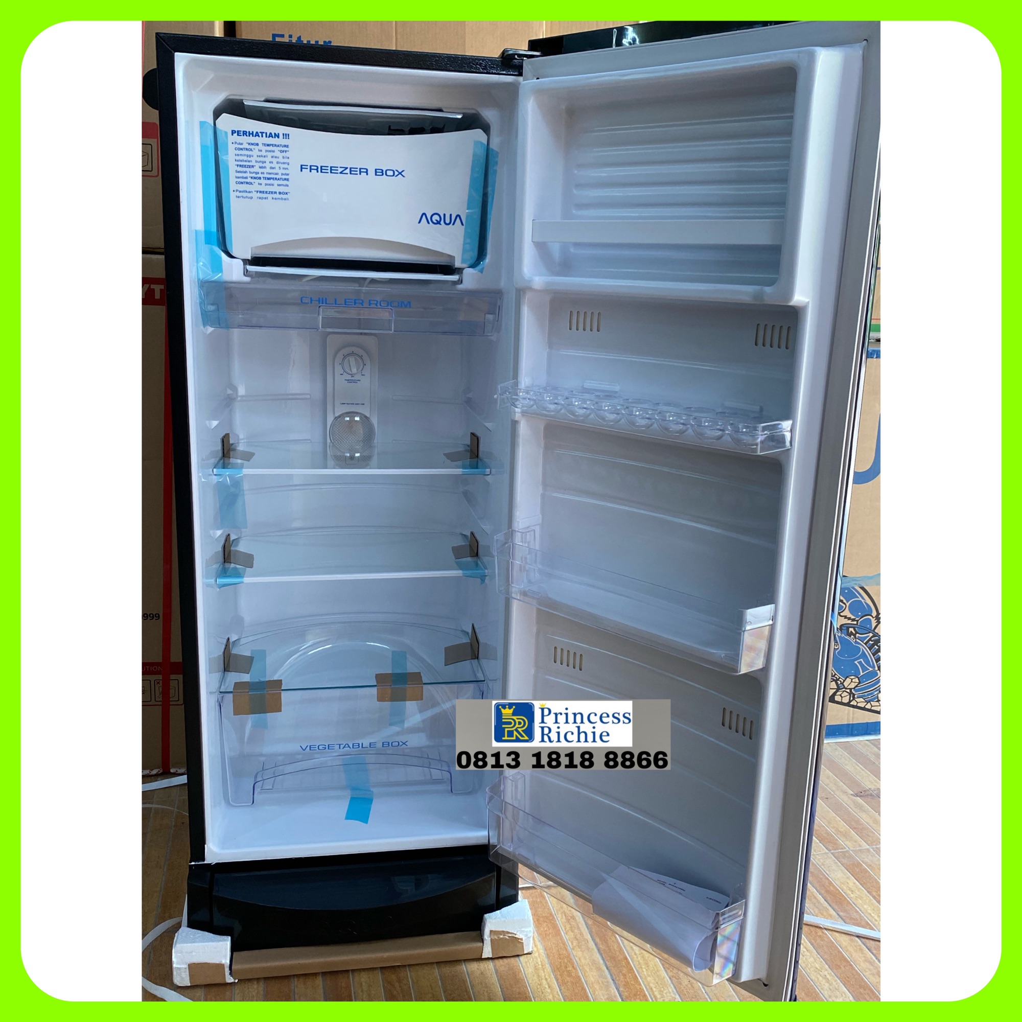 Kulkas Aqua 1 Pintu Aqr D 190 Lb Model Terbaru Lazada Indonesia