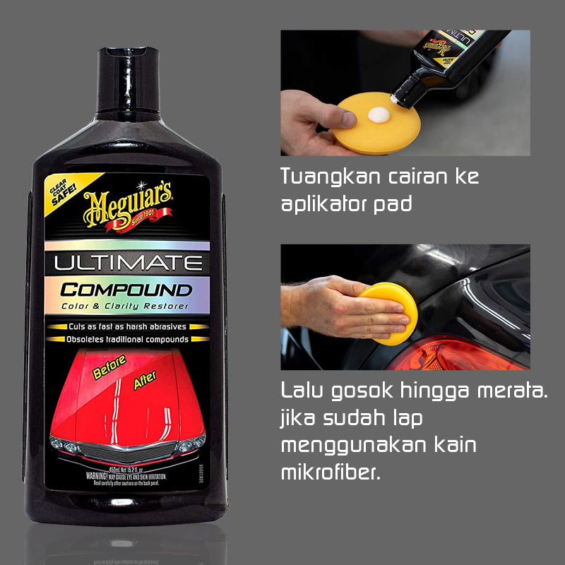 Jual Meguiars : Meguiar's Ultimate Compound - Menghilangkan,noda