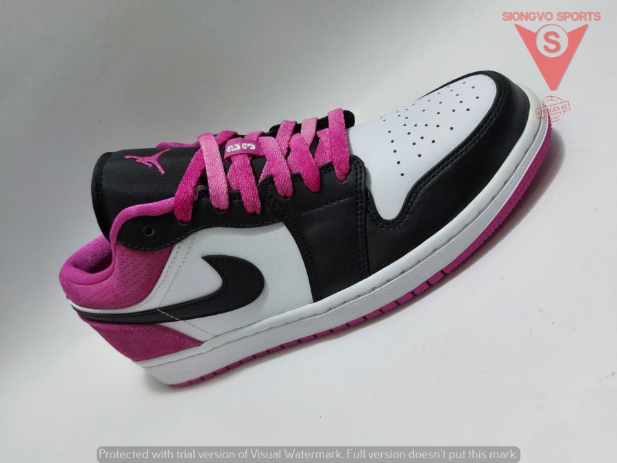 Nike Air Jordan 1 Low SE Black Active Fuchsia CK3022-005 – BiockB