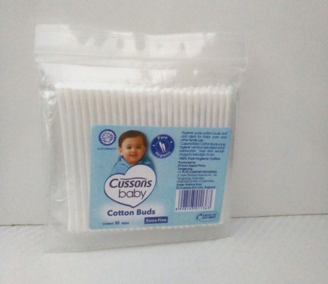 Cotton bud buds cussons baby extra fine 50pcs Lazada Indonesia
