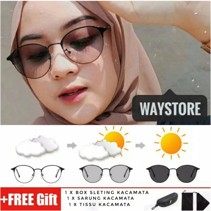 Cod Bayar Ditempat Kacamata Anti Radiasi Hp Tv Laptop Photochromic Anti Silau Uv400 Psa02292 Lazada Indonesia