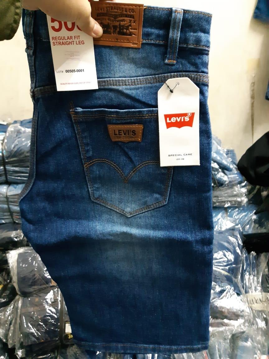 celana jeans pria/pendek/33-38/ jumbo