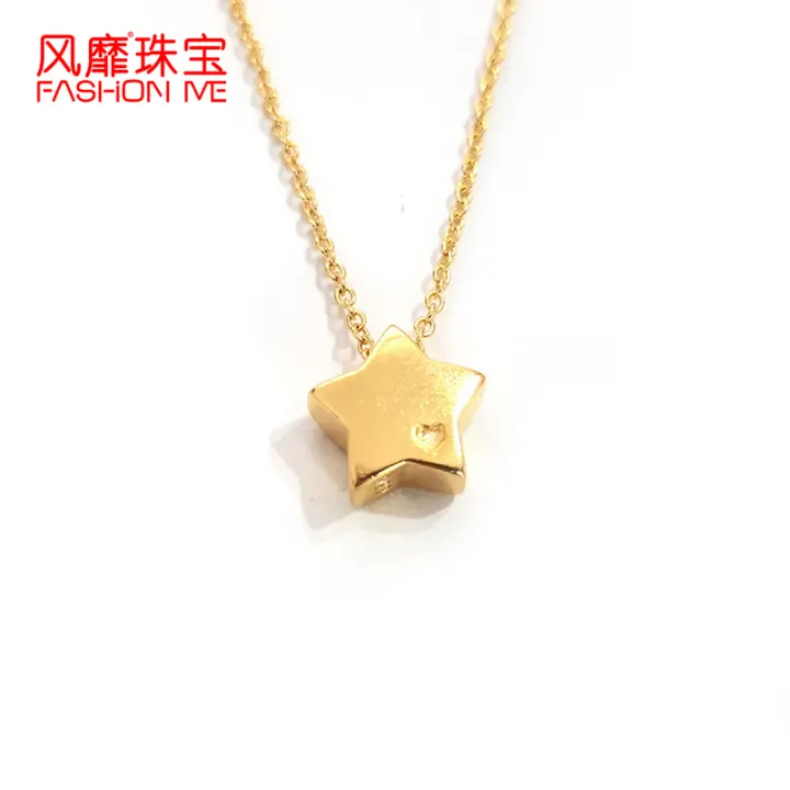 Gio Sao Muốn Ngoi Sao Năm Canh Day Chuyền 3d Cứng Vang Vang 24k Vang Thật Mau Của Bạn Từ Cac Ngoi Sao Day Chuyền Lazada Vn