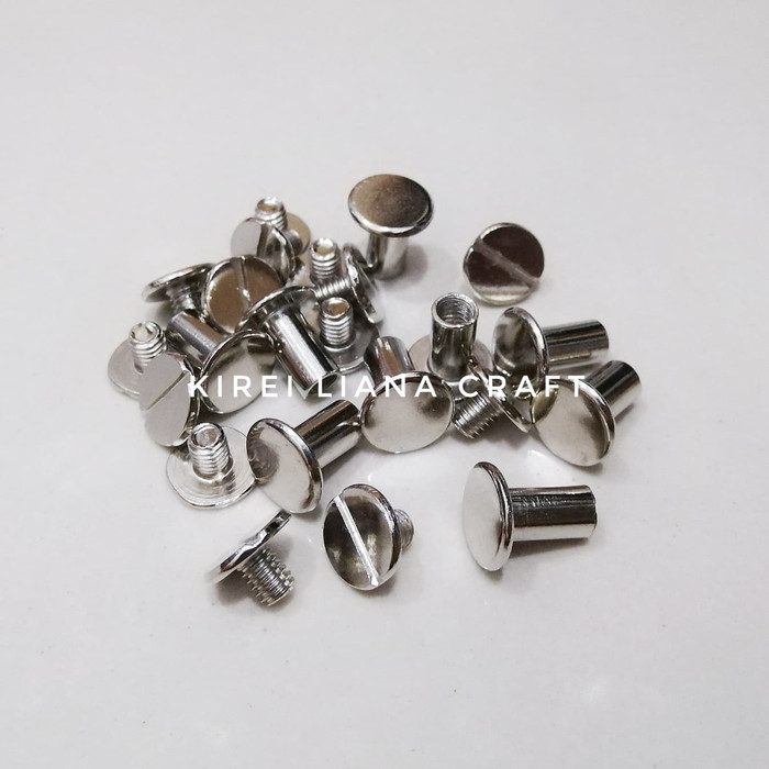 Baut Skrup Screw Paku Rivet 10 x 10 mm NIKEL - Baut Agenda | Lazada ...