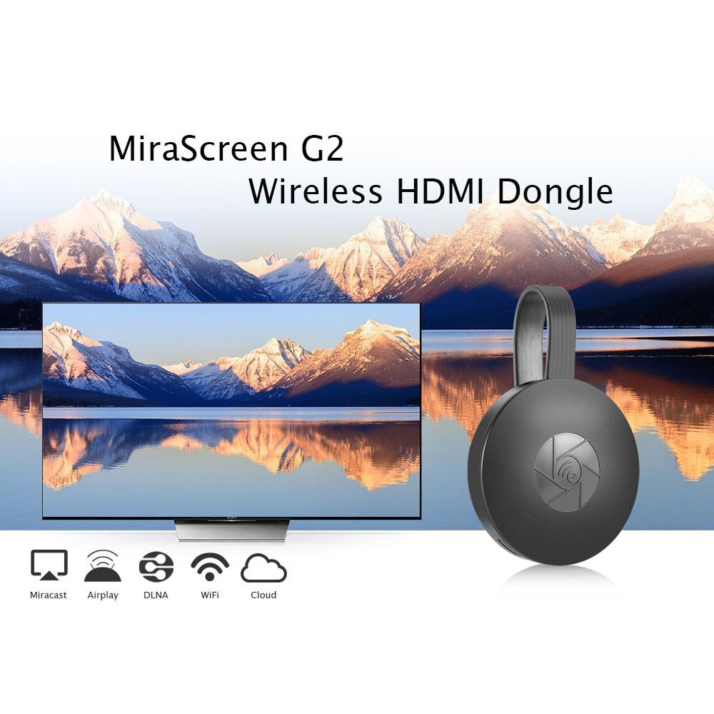Mirascast G2 Support 4K TV Stick Dongle Anycast Dispay Mirroring 2.4G HDMI Plug And Play For Smartphone Android iOS to TV