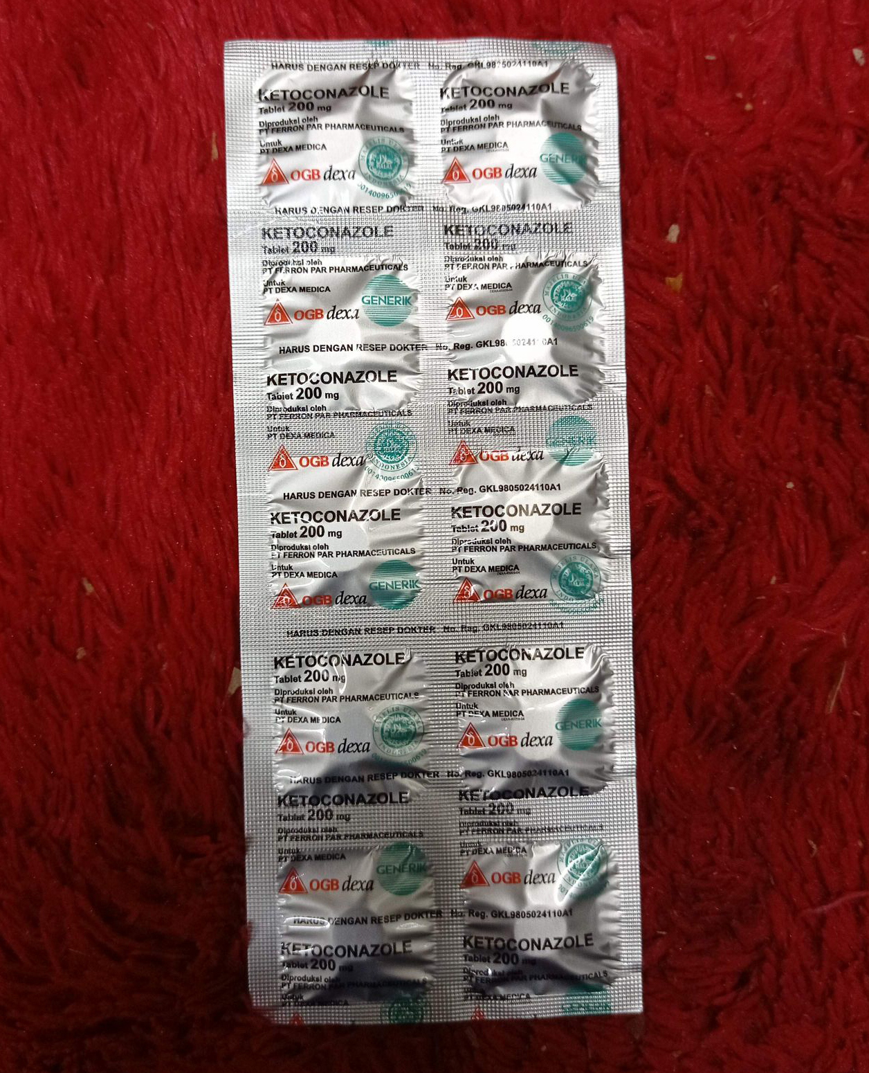 Obat gatal selangkangan pil 10 Obat