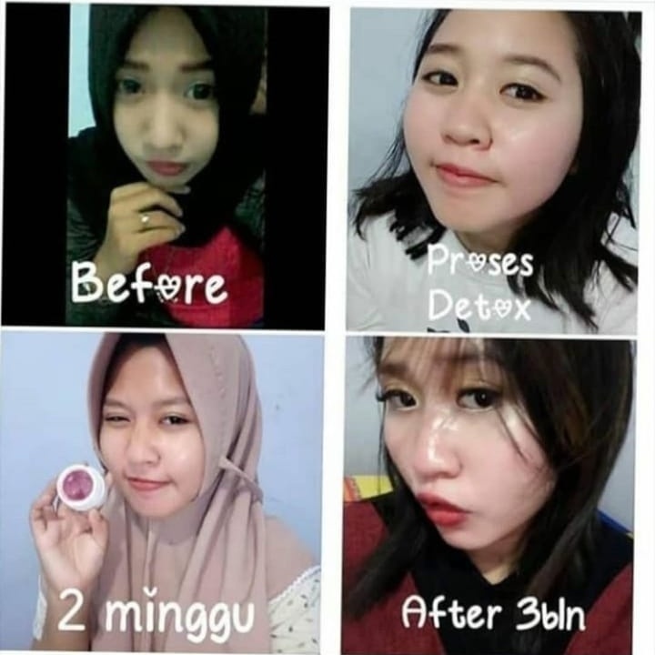 Paket Dosting Gloglowing Krim Malam Anggur Original Lazada Indonesia