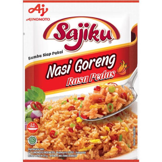 Sajiku Bumbu Nasi Goreng Rasa Pedas 20g Lazada Indonesia