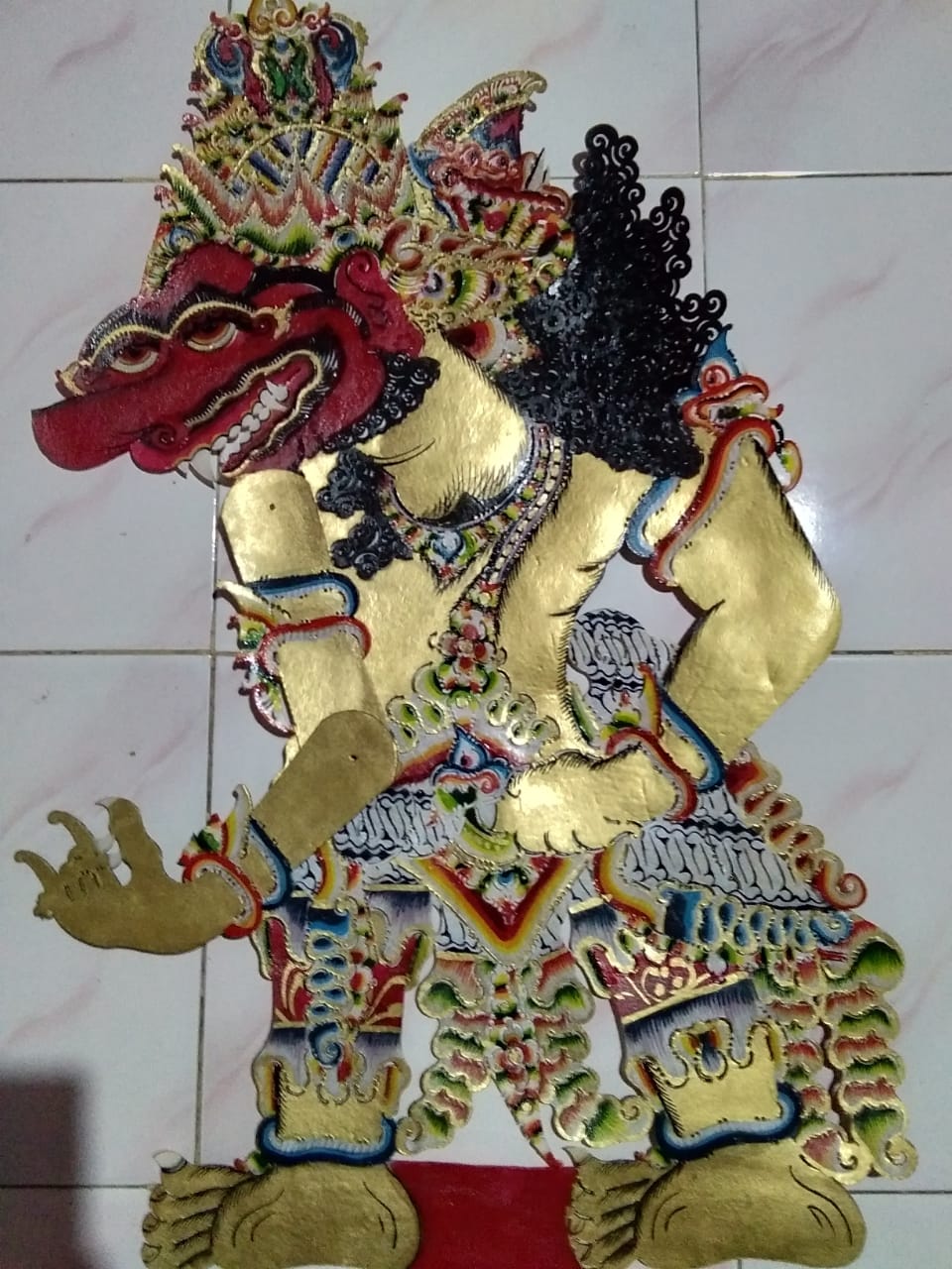 WAYANG KULIT NIWATAKAWECA (Kulit Sapi,Gapit Bambu UK.Standart ...