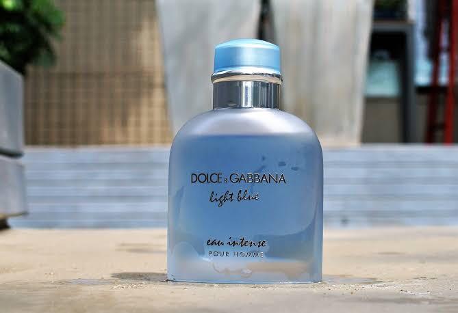 d and g light blue intense men