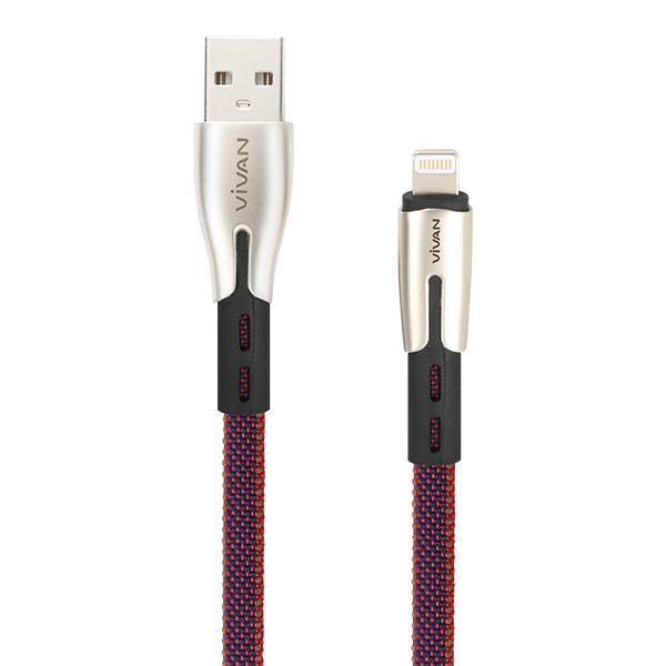 VIVAN Kabel Data iPhone iPad - BTK-L - 2.4A - 100CM - Garansi Resmi 1 Tahun