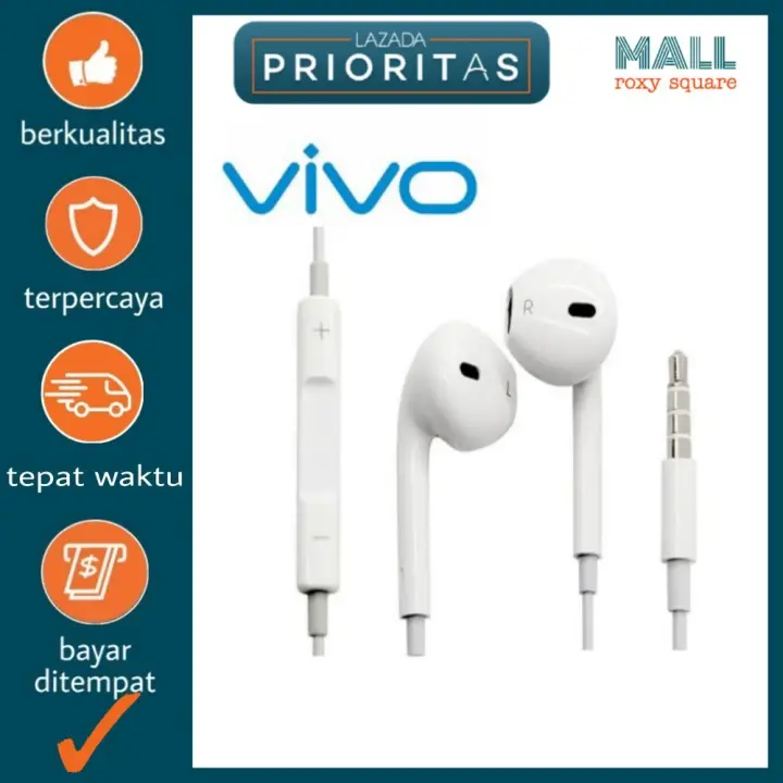 vivo y12 earphone original