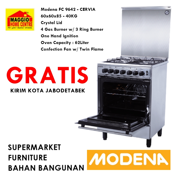 kompor oven gas modena