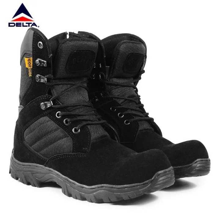 Sepatu safety boots Delta 8 inchi premium | Lazada Indonesia