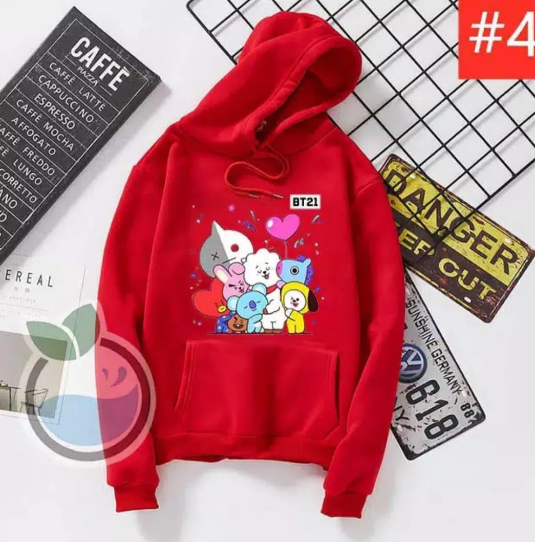 Jaket Sweater Anak KPOP BTS BT21 Lazada Indonesia