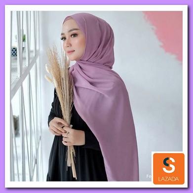 Kerudung Pasmina Jilbab Pasmina Hijab Pasmina Polos Basic Panjang Jilbab Diamond Italians / Diamond Crepe - hijab pashmina/hijab sabyan/hijab instan/hijab segi empat/hijab syari/kerudung syari/kerudung pasmina/hijab sport