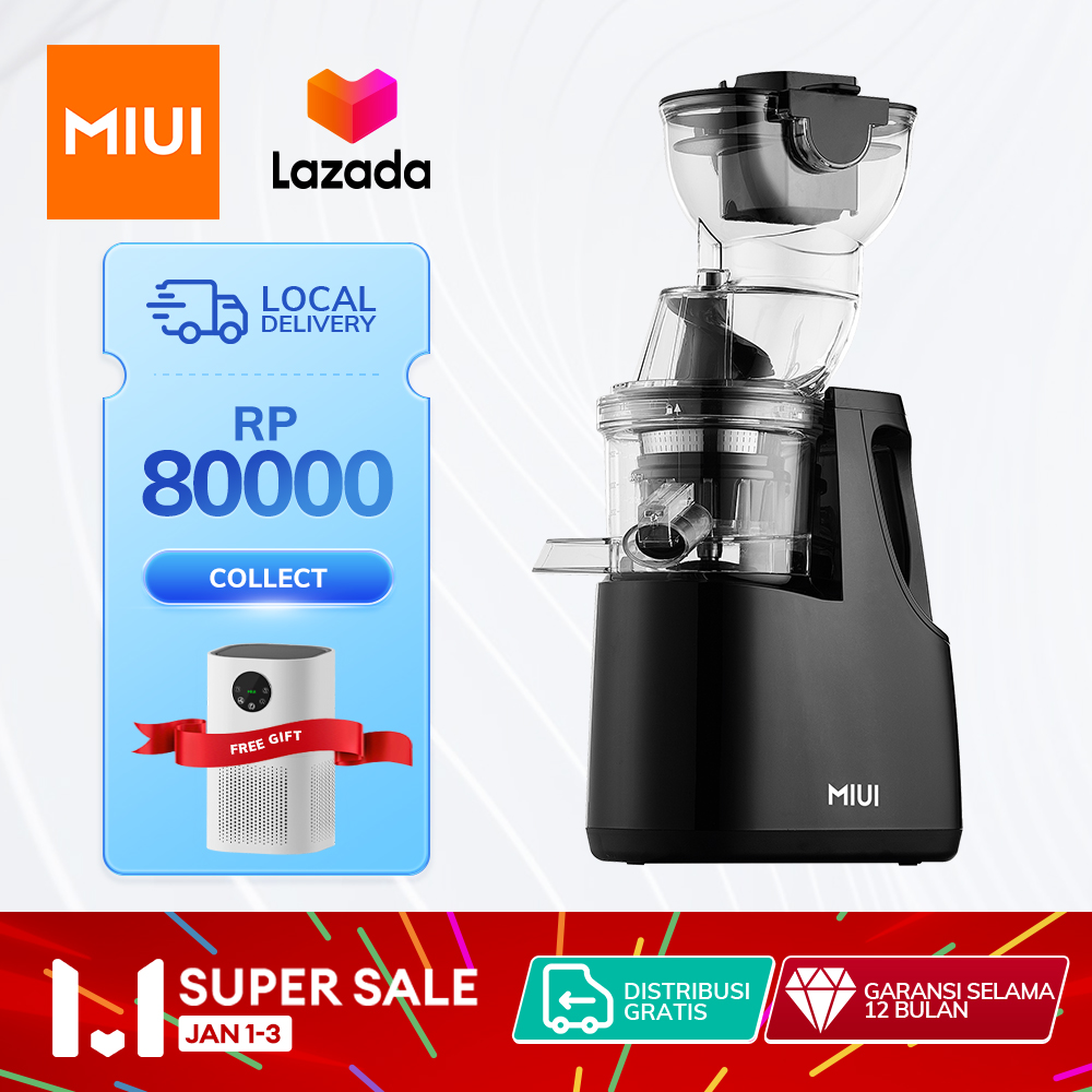 MIUI Quiet Blender Professional Low Noise Soundproof Heat Milk