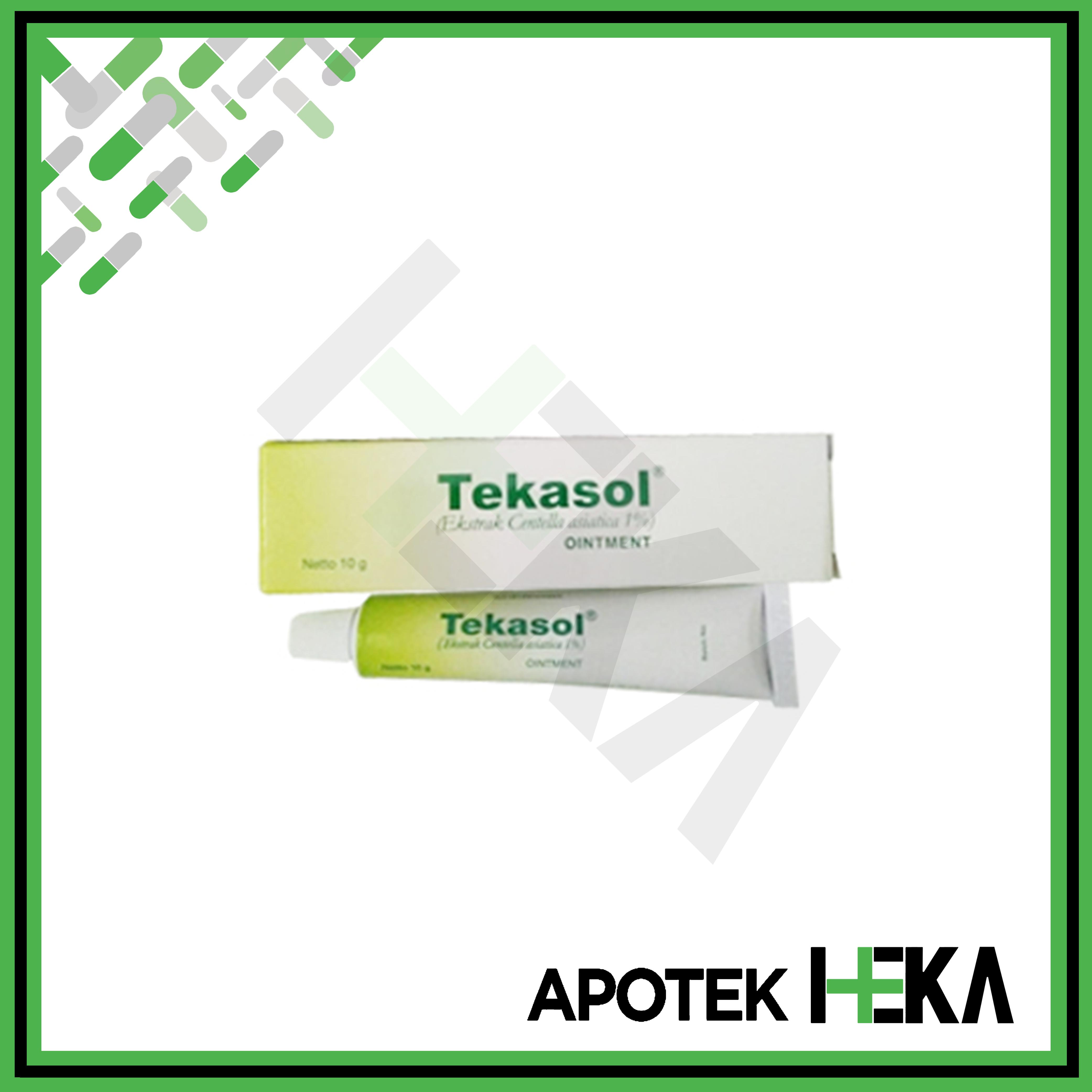 Tekasol Ointment G Krim Bekas Luka Menyamarkan Keloid Lazada