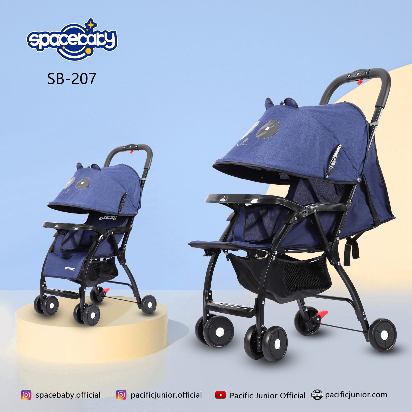 Space store baby stroller