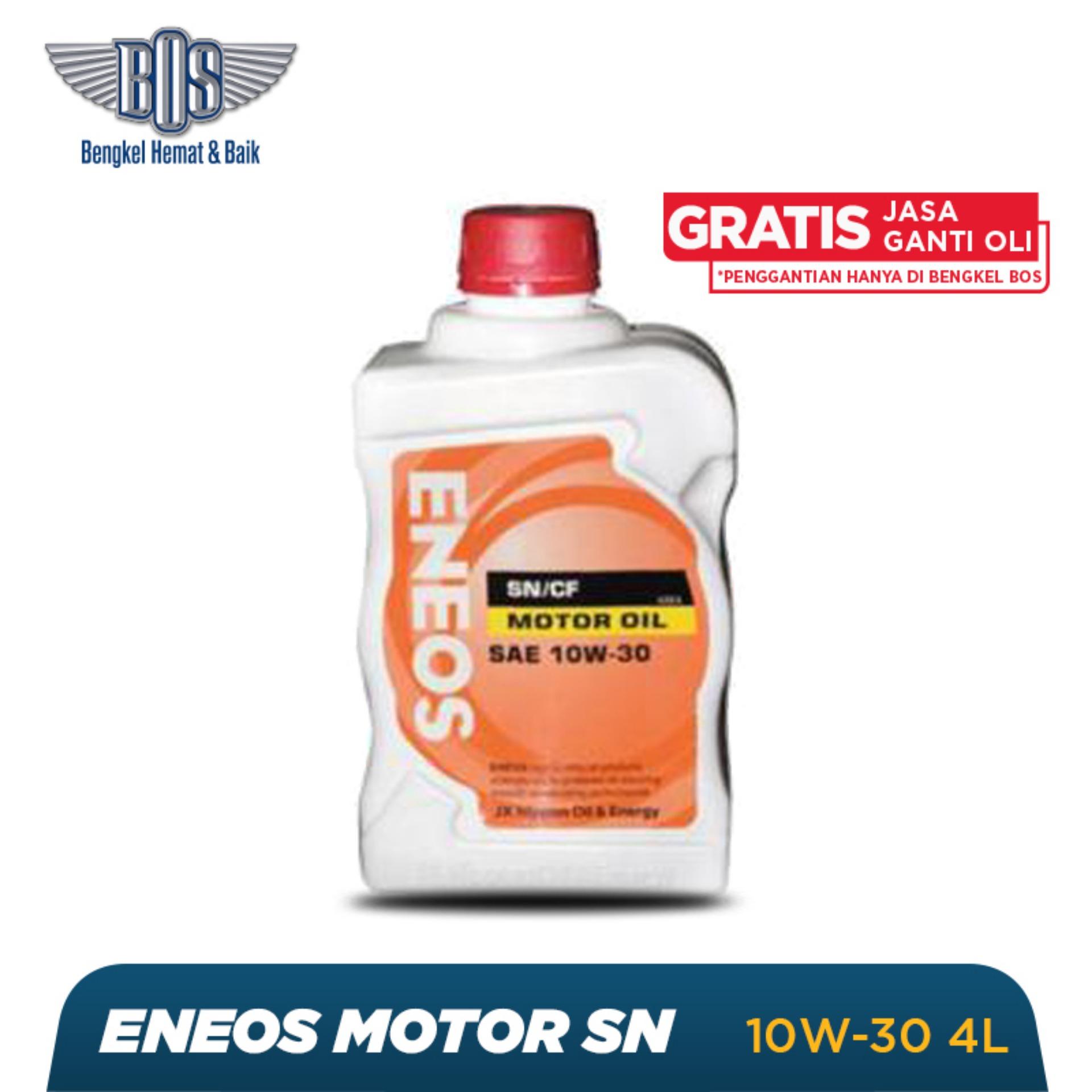 Oli Mobil ENEOS OIL SN - 10W-30 - LITER - Gratis Jasa Ganti Oli dan Check Up Kendaraan