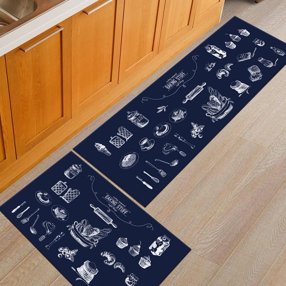 Non Slip Water Absorption Rectangle Carpet Floor Mat For Home