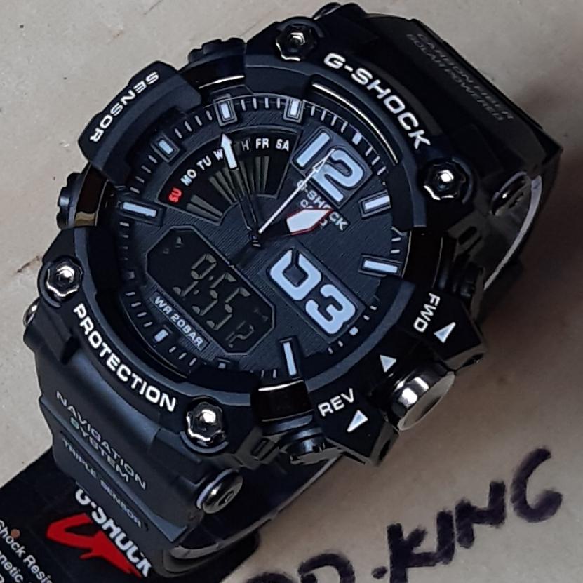 Jam Tangan Sport Fashion Pria G Shock_GWG1000/dual time Water Resist