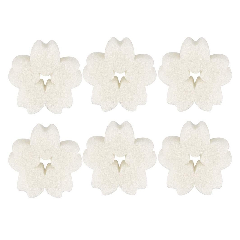 50Pcs Flower Shaped Scum Sponge Hot Tub and Swimming Pool Oil Absorbing Sponge Removes Oils and Lotions From Your Spa
