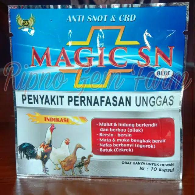 Magic sn biru