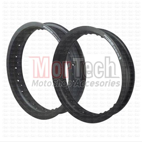 Rossi Velg Pelek Rim Ring Jari Jari Type W 14 - 215 / 250 Hitam 36 Hole