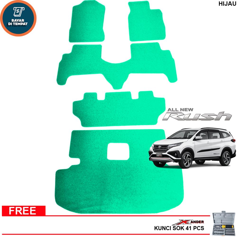 Karmob / Karpet Mobil Toyota All New Rush Full Bagasi / Karpet Rush All New / Karpet Dasar All New Rush / Karpet Mie Terios / Bukan Karpet Avatar / Karpet Karet / Aksesoris Mobil Toyota Rush / Bukan Karpet Comfort Rush / DSM