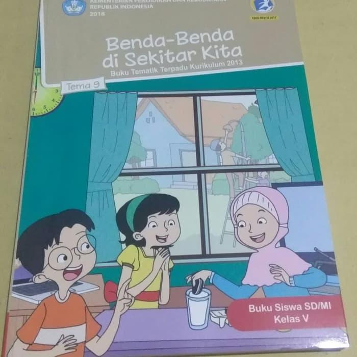Gambar Buku Tema 9 Kelas 5 AR Production